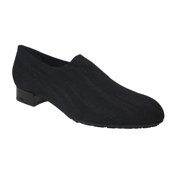 THIERRY RABOTIN Nasso NWOB Black Stripe Flats Shoes - Picture 1 of 7